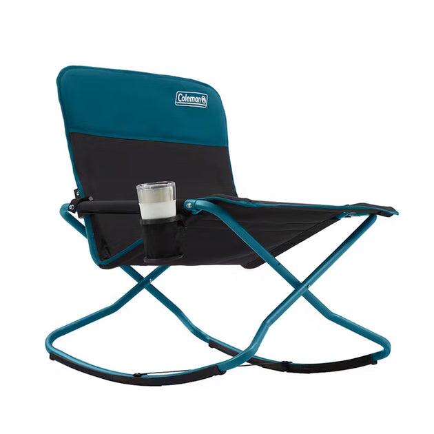 Coleman Cross Rocker Outdoor Rocking Chair  Ocean 2156592